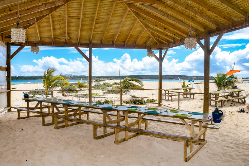 Sandy Island Restaurant — Offshore — near Sandy Ground