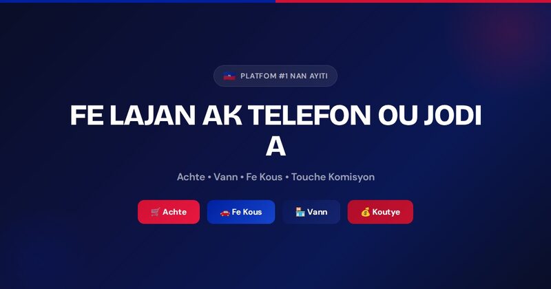 MsouWout (MyPlopPlop) — Haiti