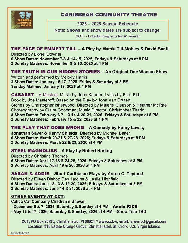 Caribbean Community Theatre (CCT) — US Virgin Islands