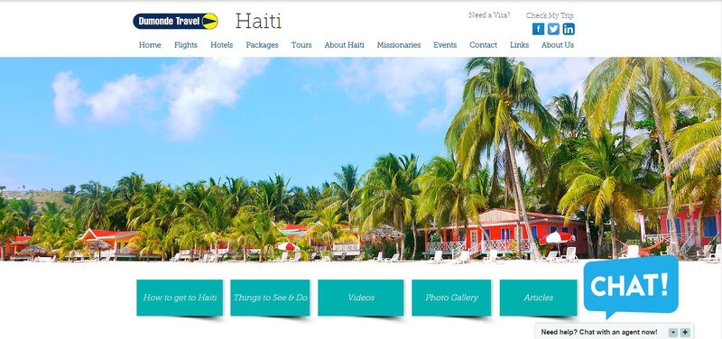 Dumonde Travel (branded DMD Travel) — Haiti