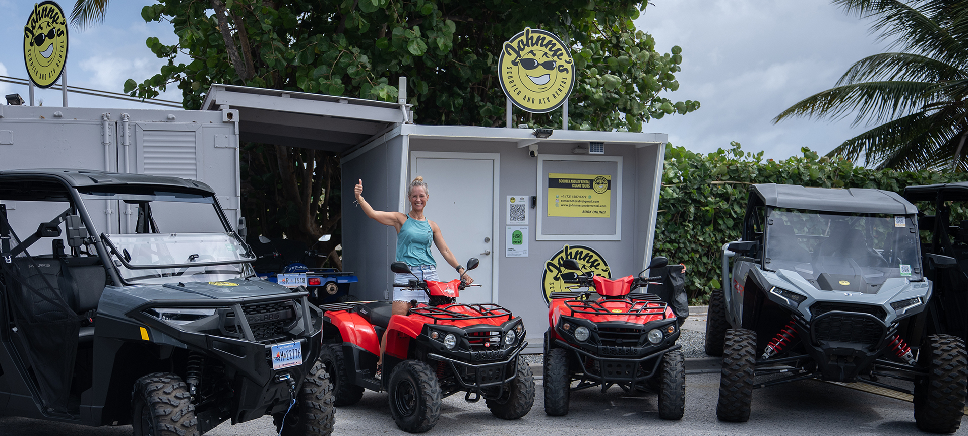 Johnny's Scooter and ATV Rental — Sint Maarten