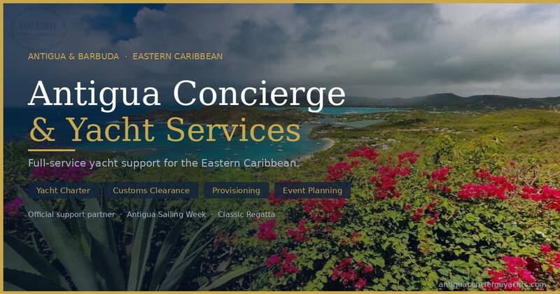 Antigua Concierge & Yacht Services — Saint-Martin / Sint Maarten
