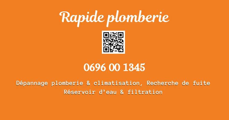Rapide Plomberie — Martinique